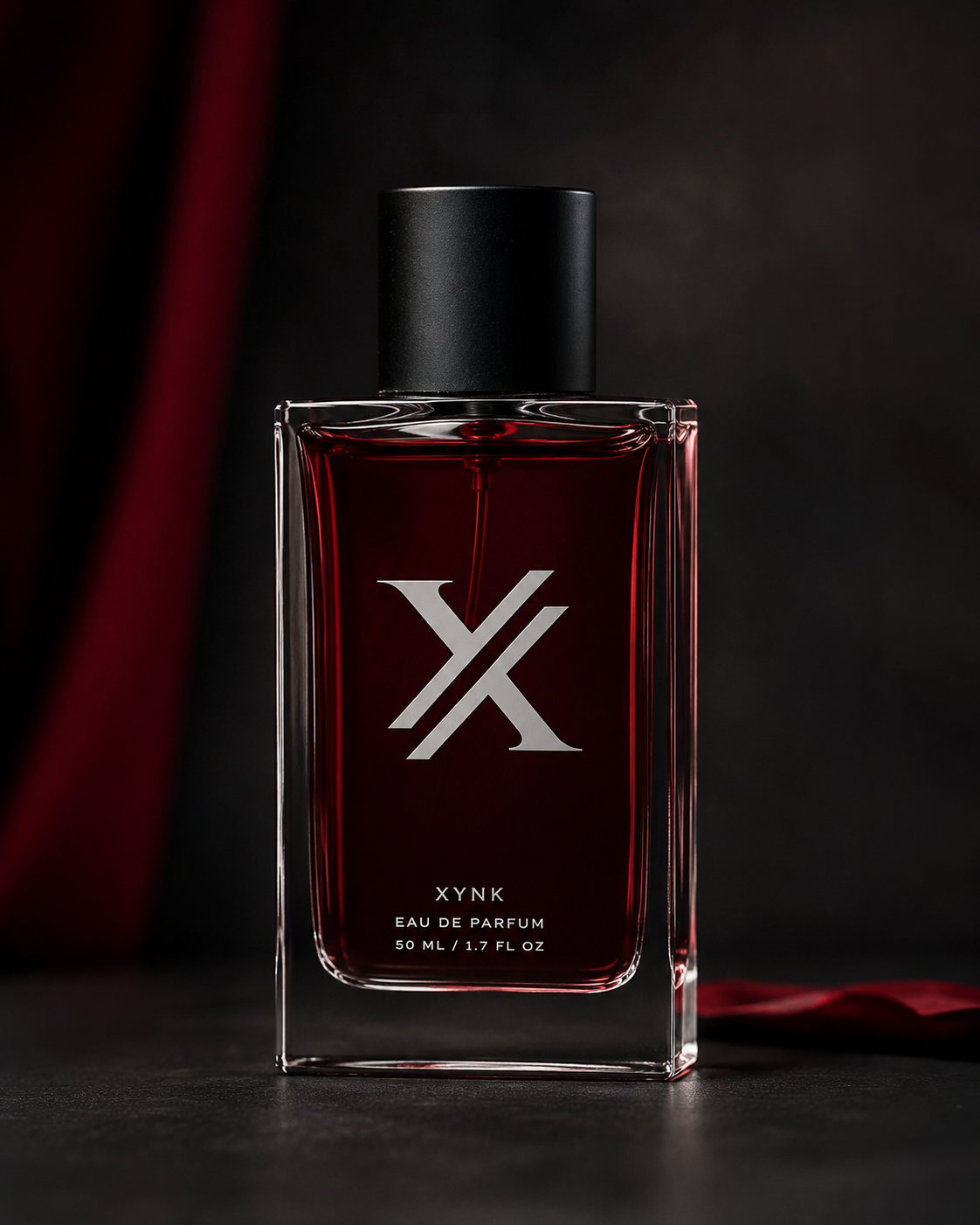 Xink V1 bottle with red fragrance juice
